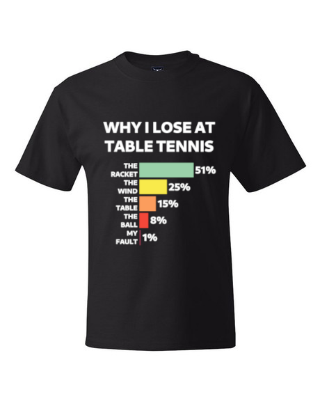 Why I Lose at Table Tennis Beefy-T T-Shirt