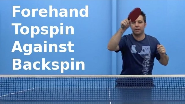 Forehand Topspin Off Backspin