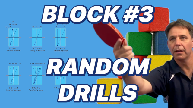 Building Block 3: Master Random Drills for Match-Ready Table Tennis