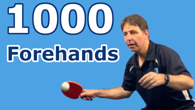 The Ultimate Challenge: 1000 Forehands in a Row!