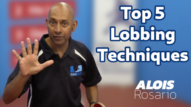 Top 5 Table Tennis Lobbing Techniques (for Winning Tough Rallies)