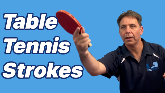 Table Tennis Strokes